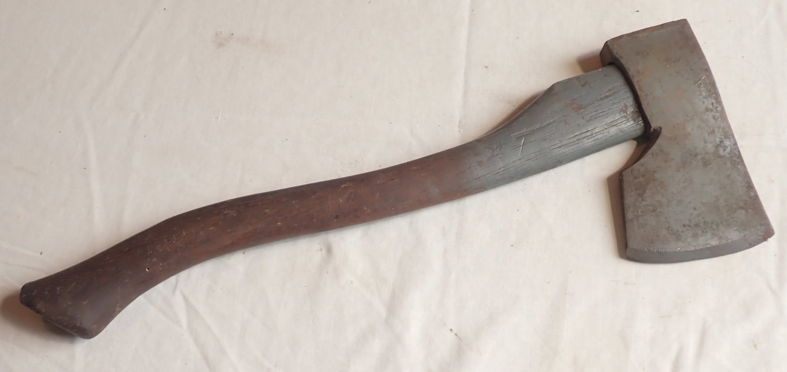 Axe: Head is apprx 4 1/4" x 6 3/4" . Total length is apprx 19 1/2" long. Shipping available