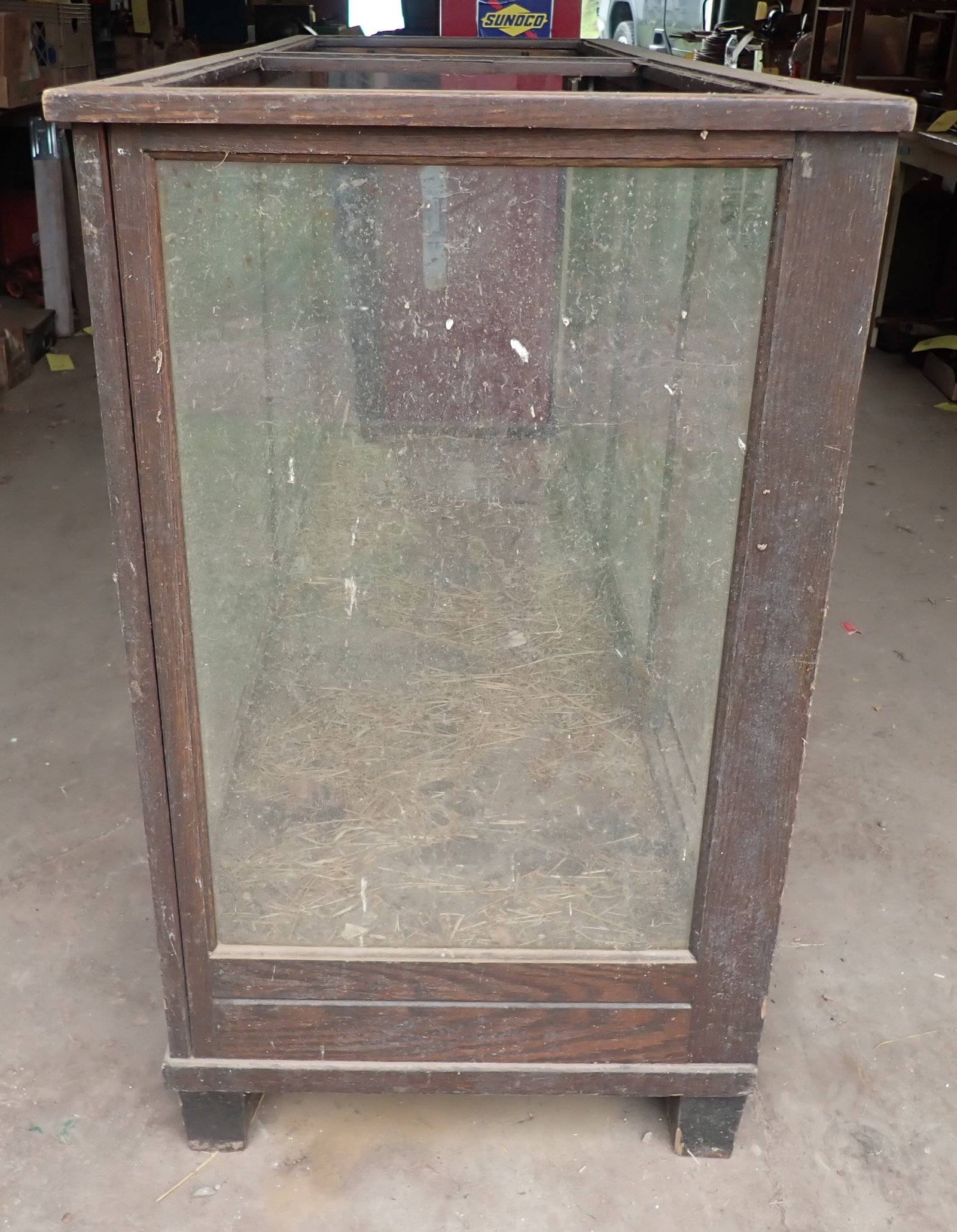 Oak General Store Display Case - 4