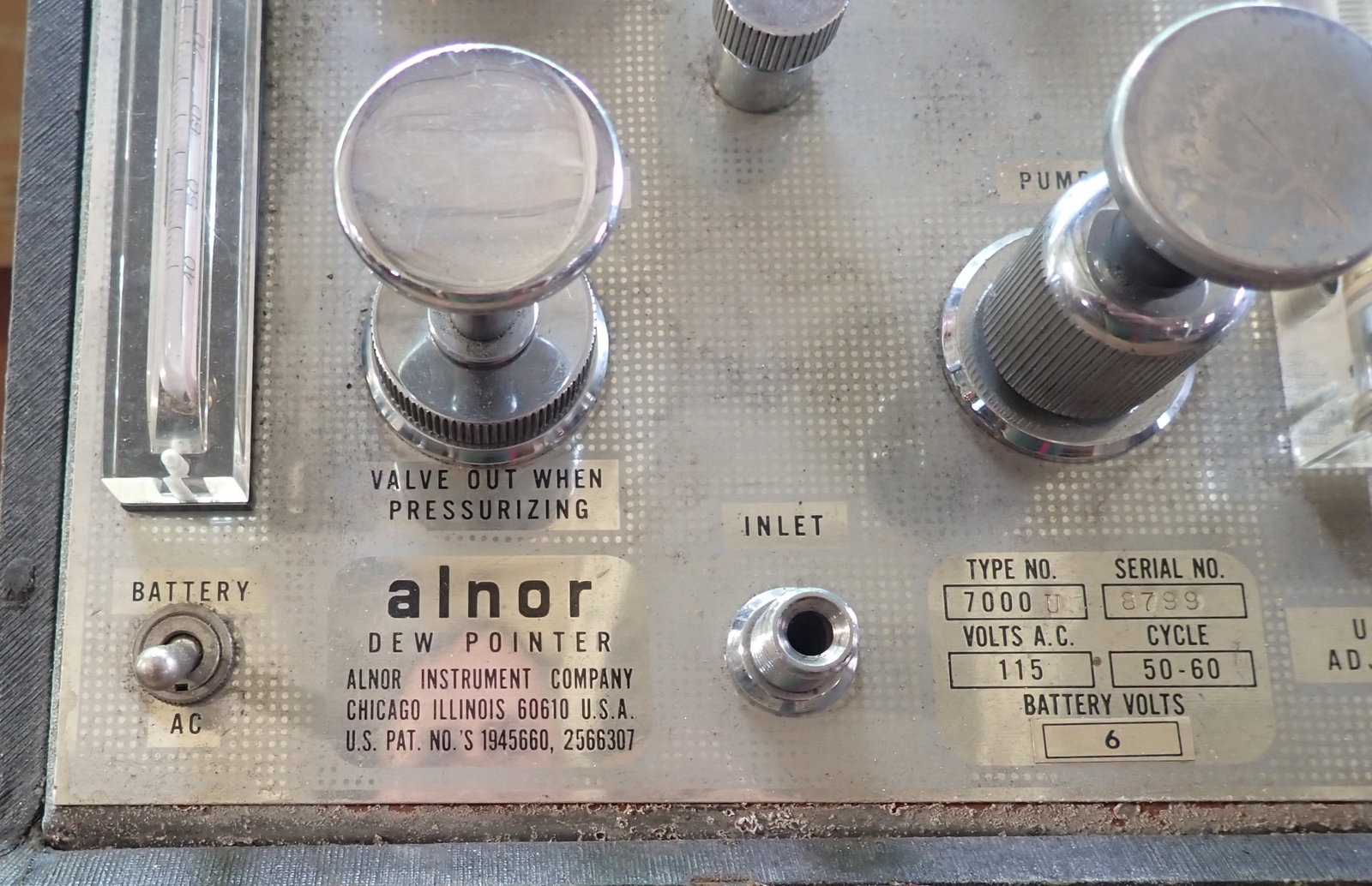 Alnor Dew Pointer Type 7000 - 3