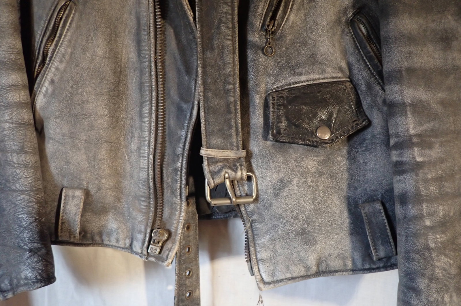 Leather Motorcycle Jacket - 3