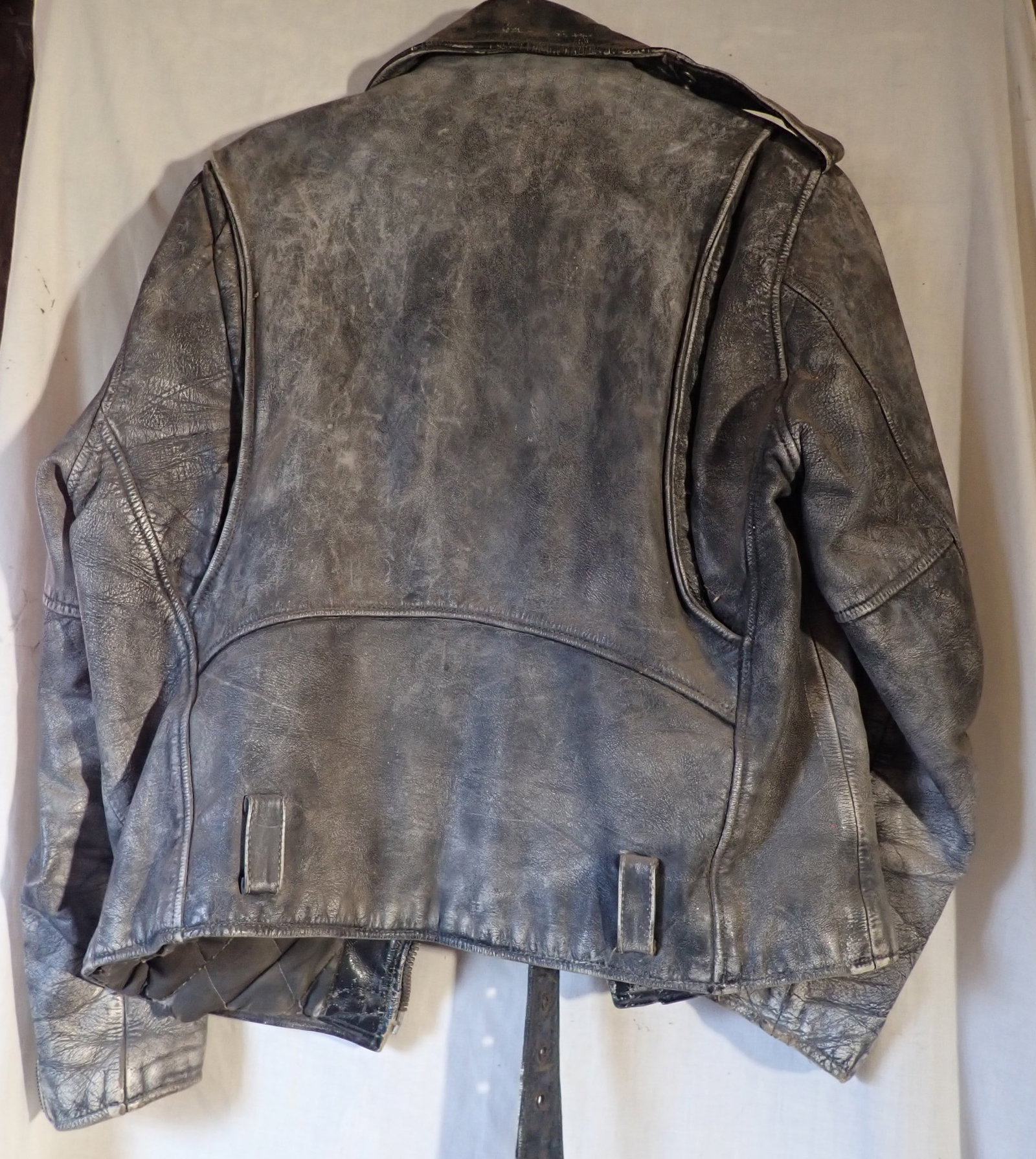 Leather Motorcycle Jacket - 5