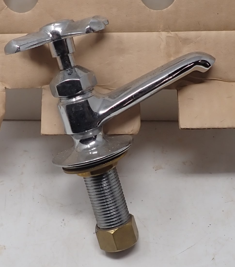 5 NOS Webstone Faucets: (4) cold & (1) hot. Shipping available