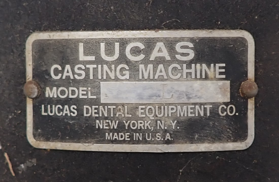 Lucas Model L Casting Machine - 4
