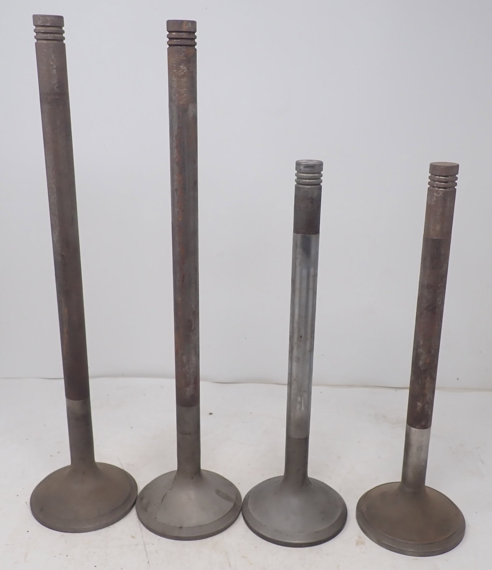 4 Large Valves: Approx 4" in diameter. Longest are approx 17 1/4" long. Shipping available