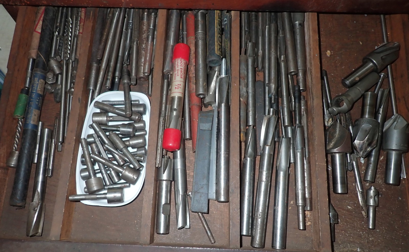 Taps, Reamers, & Misc: Drawers they are in are not included. Shipping available