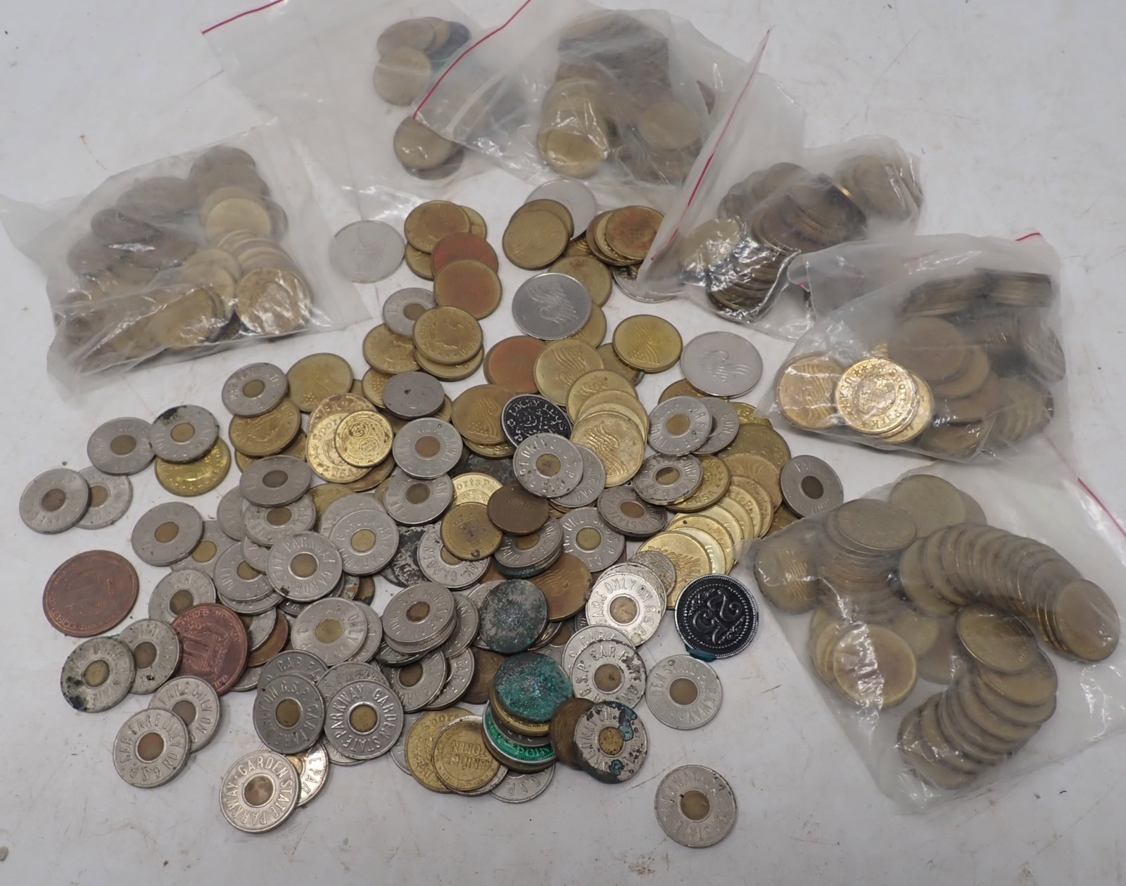Tokens incl Garden State Parkway, Sports Park & Misc (1 of 5)