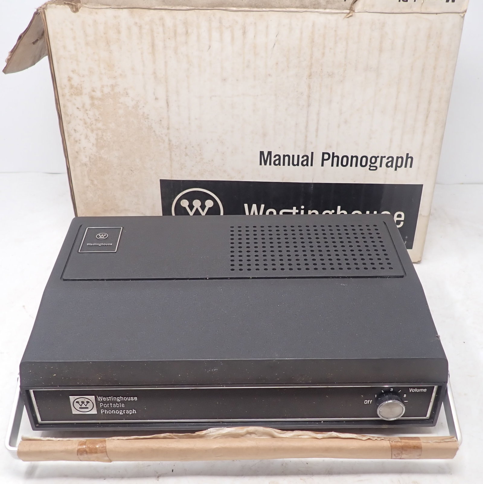 Westinghouse Portable Phonograph: Shipping available