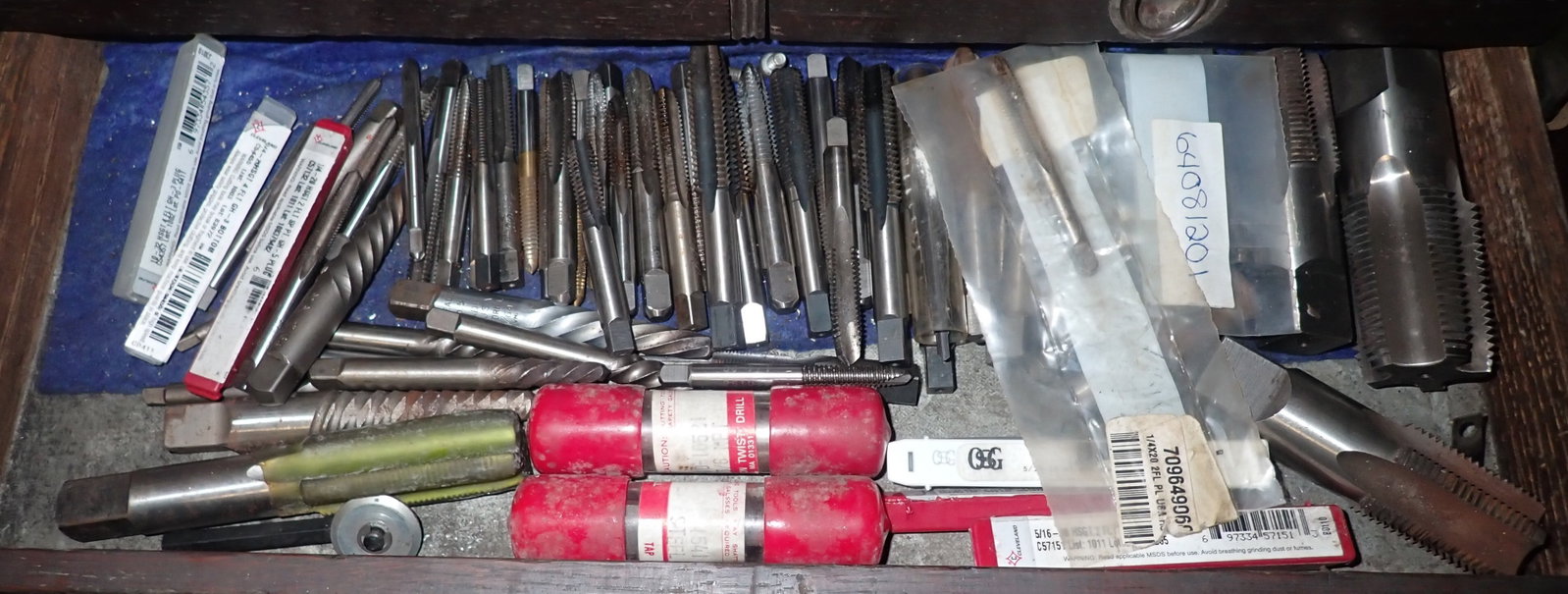 Taps, Expansive Bit, & Misc: Shipping available