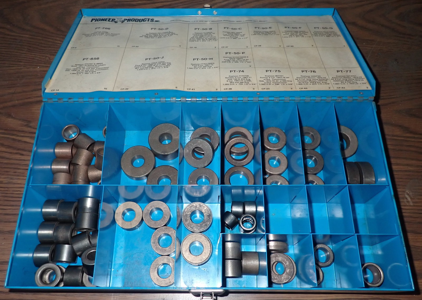 Pioneer Parts Organizer w/ Auto Parts (1 of 3)