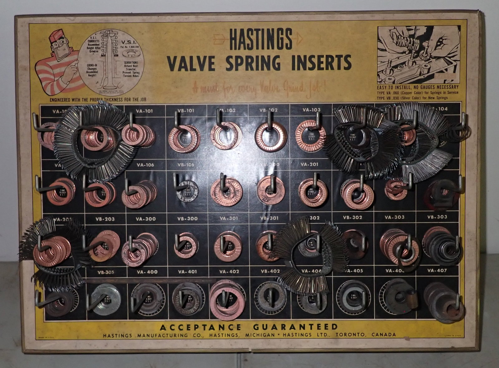 Hastings Valve Springs Insert Store Display Cabinet (1 of 4)
