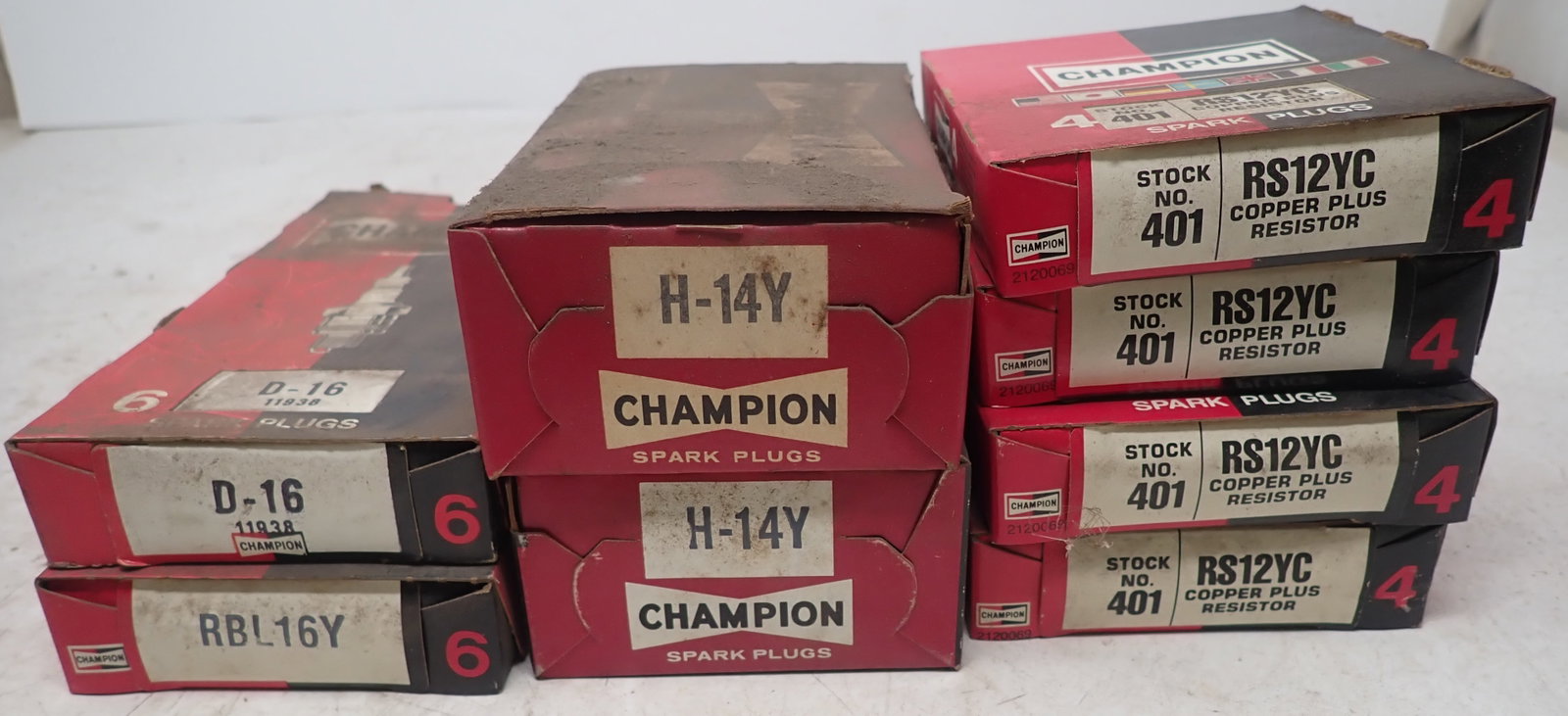 Champion Spark Plugs: All boxes are full. Shipping available