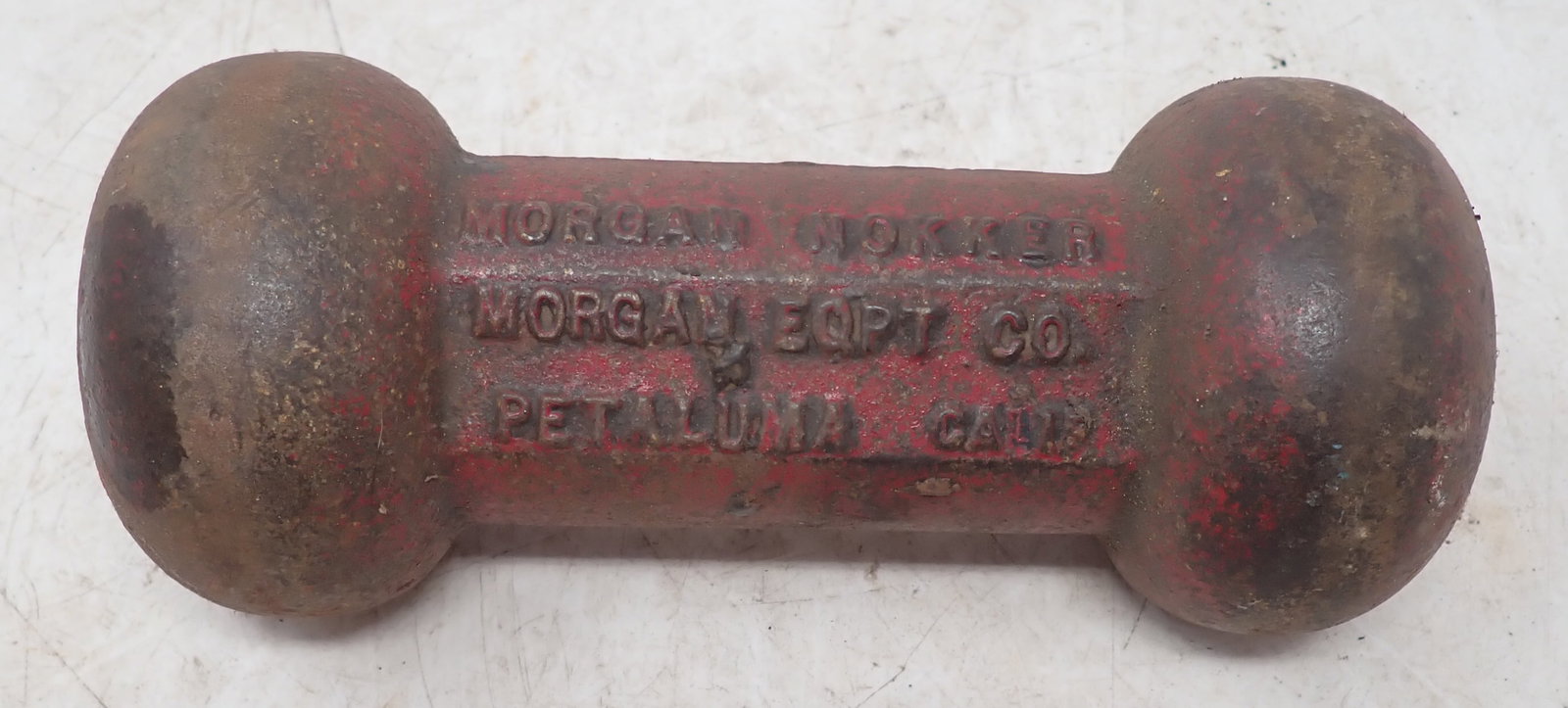 Morgan Nokker Slide Hammer: Apprx 3 1/2" in diameter and 8" long. Shipping available
