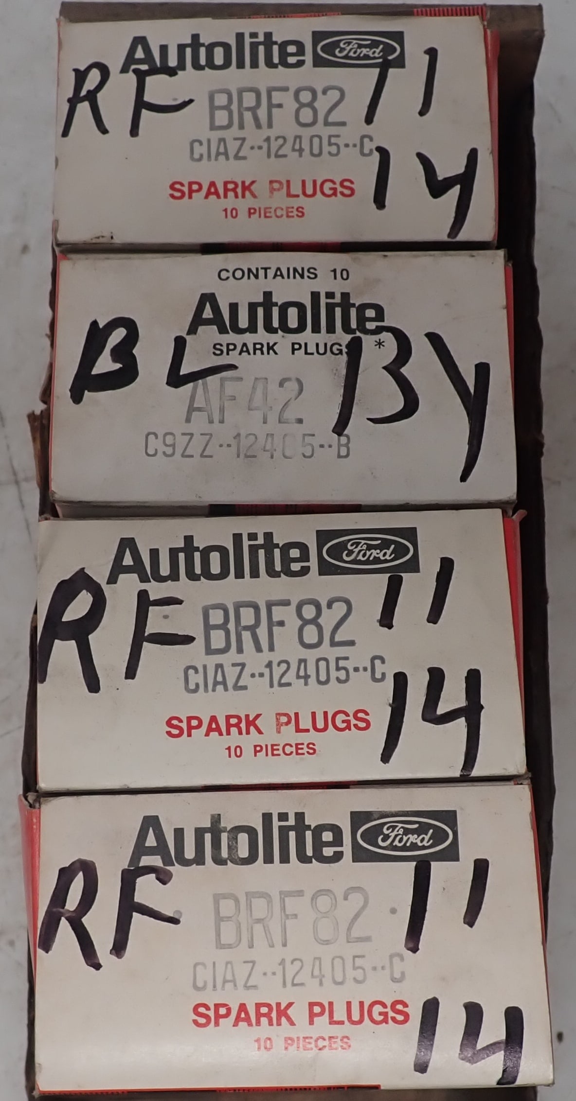 Ford Autolite Sparkplugs: Shipping available