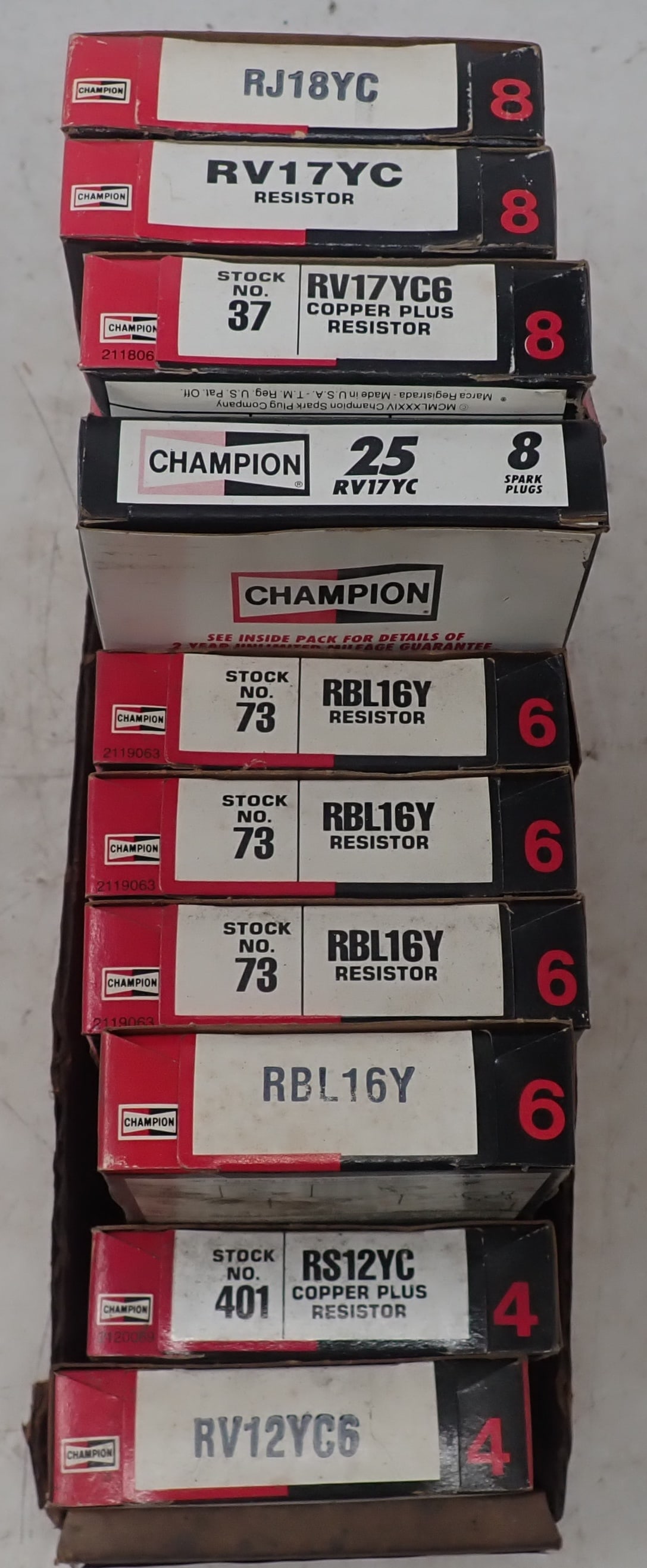 Champion Spark Plugs: Shipping available