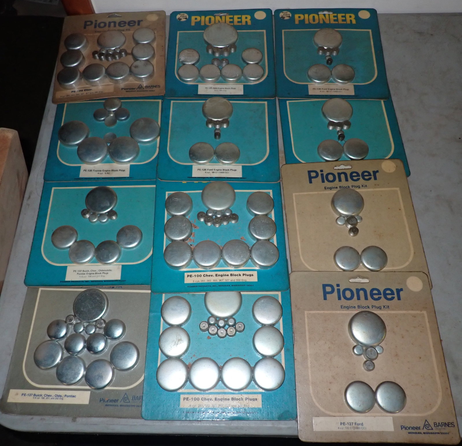 Engine Block Plugs incl Buick, Chevy, Toyota, Ford: Shipping available