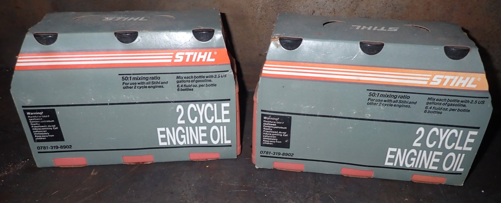 12 Stihl 2 Cycle Engine Oil 50:1: No in house shipping !