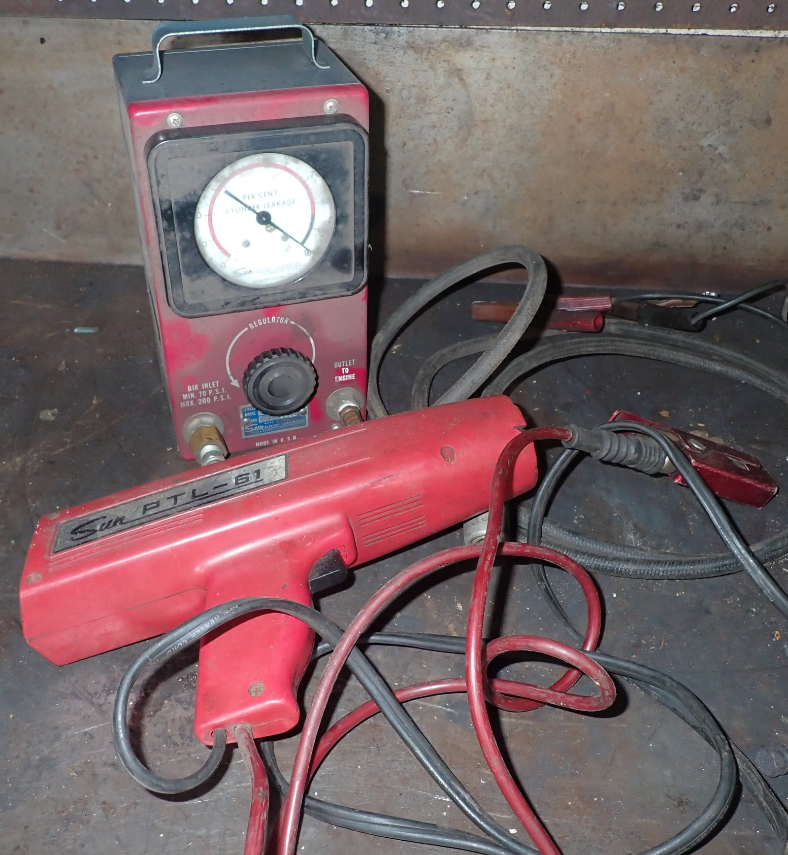 Sun 228 Cylinder Leakage Tester & PTL-61 Timing Light: Shipping available