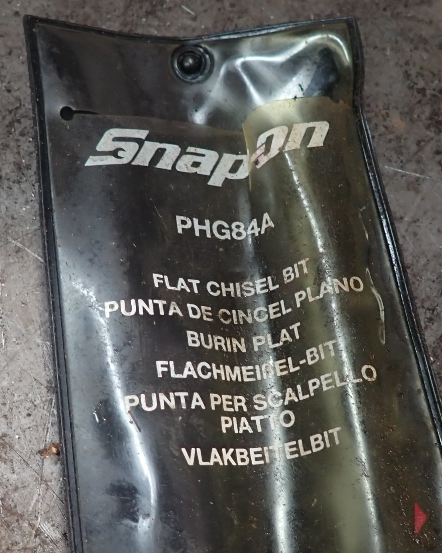 Snap On Flat Chisel Bit PHG84A - 2