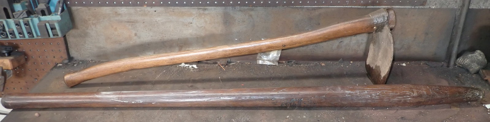Old Hoe & Log Roller Handle (1 of 3)