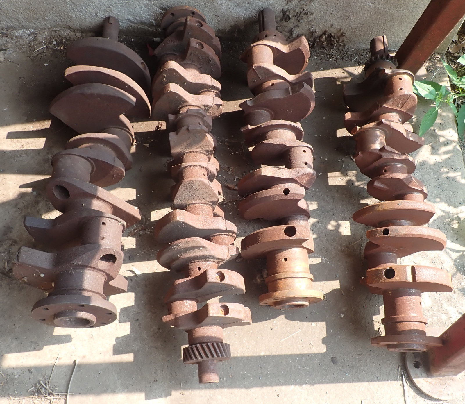Crankshafts: NO in house shipping !