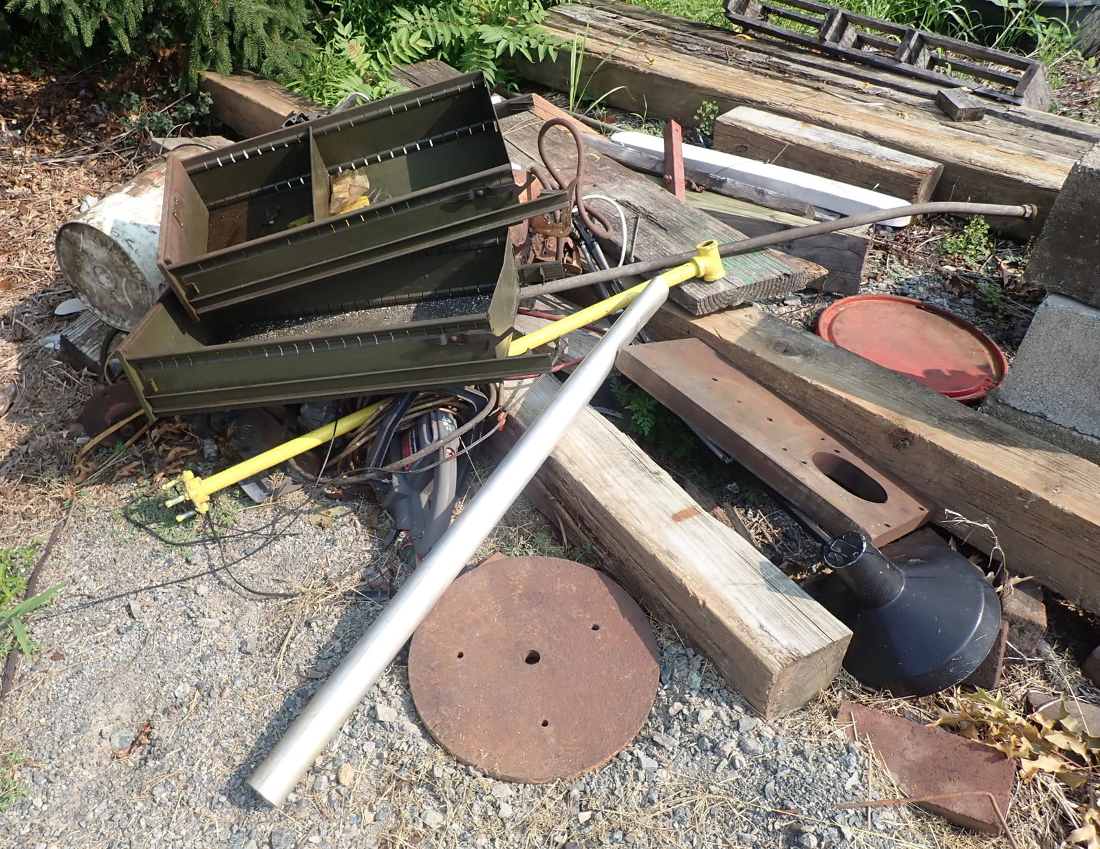 Scrap Iron: Take what you want and leave the rest. No in house shipping !