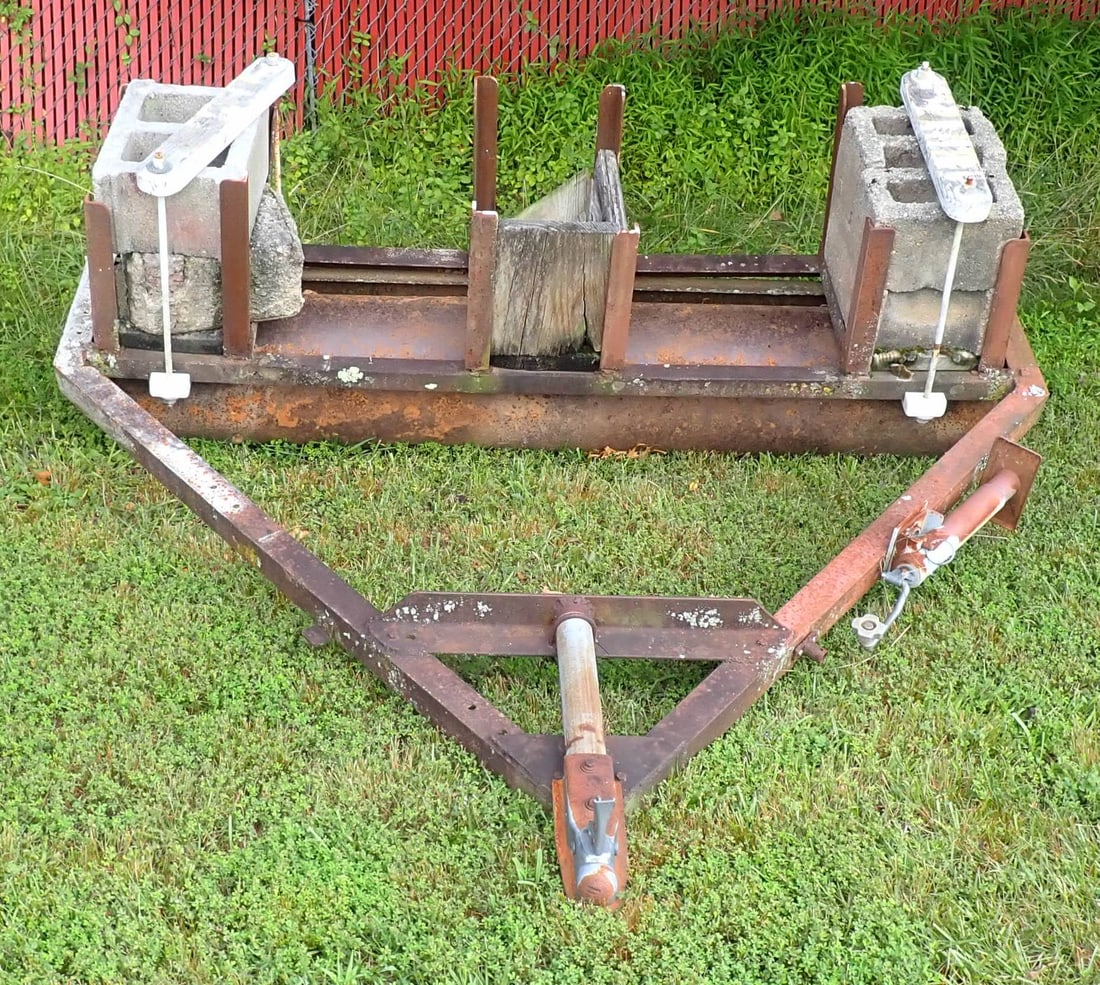 Pull Behind Roller: Apprx 12" in diameter and 80" long. No in house shipping ! Bring proper help / equipment to load.