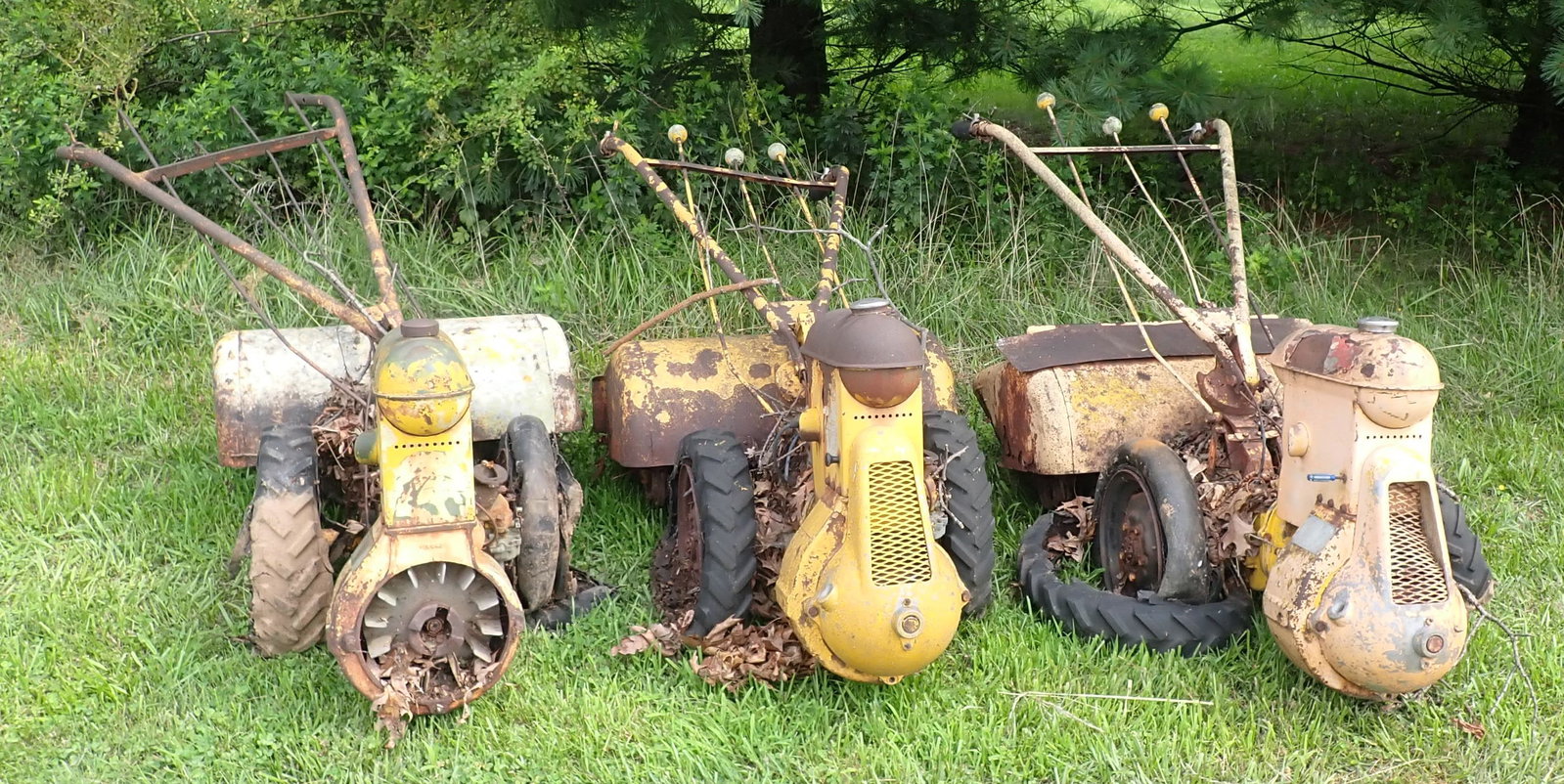3 Rototiller Tillers: No in house shipping ! Bring proper help / equipment to load !