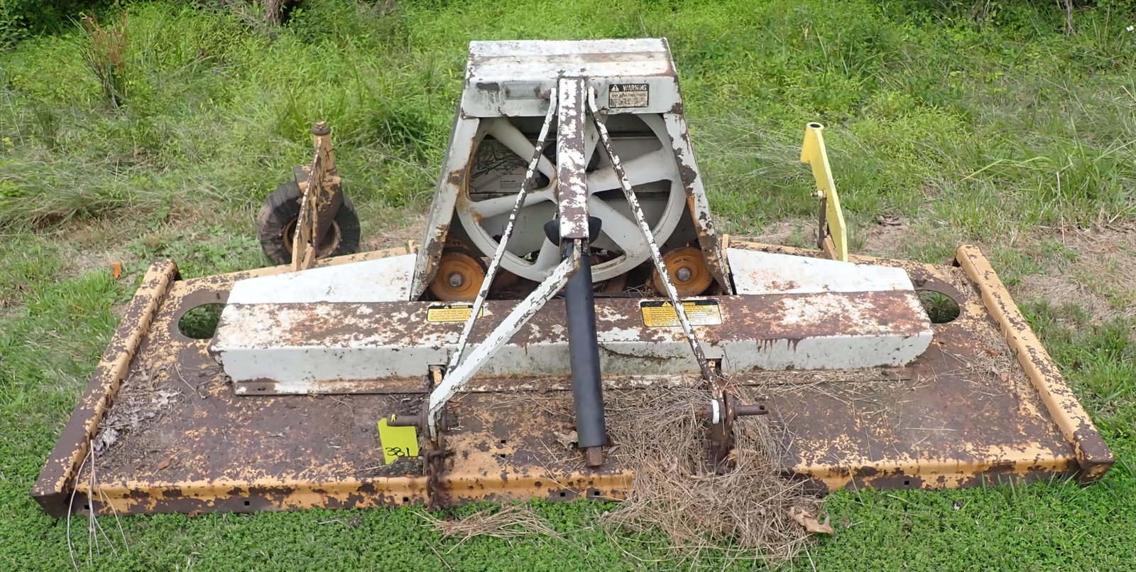 Woods RM90 Finish Mower: Approx 7 1/2' - No in house shipping ! Bring proper help / equipment to load !