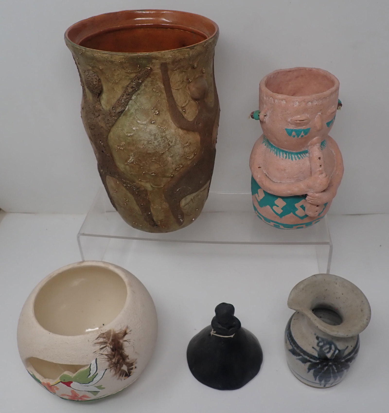 Pottery incl Bell - 2