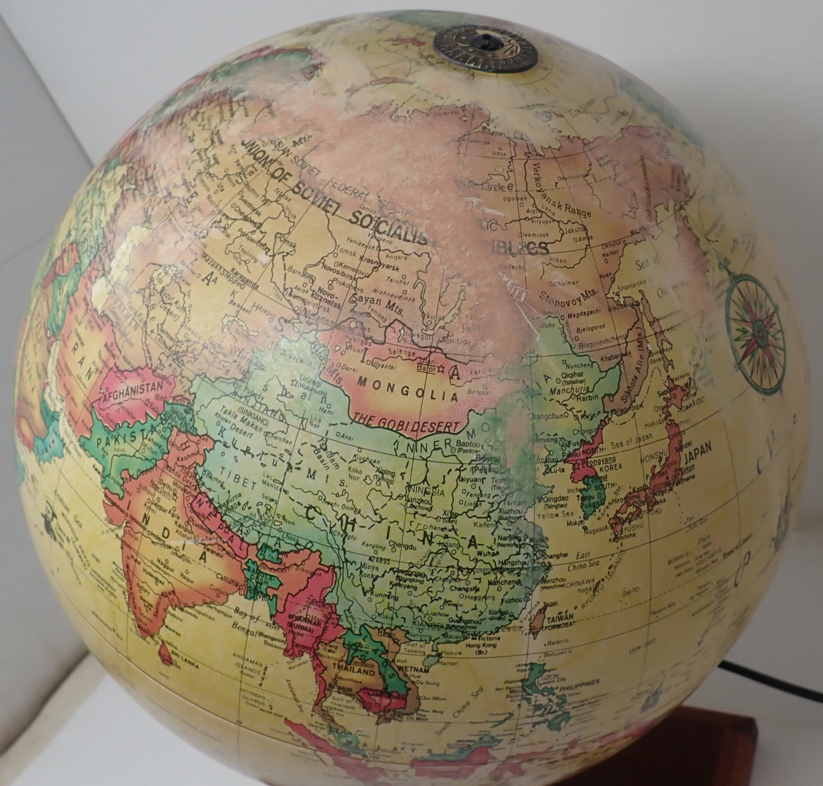 Globe Lamp & Barometer - 2