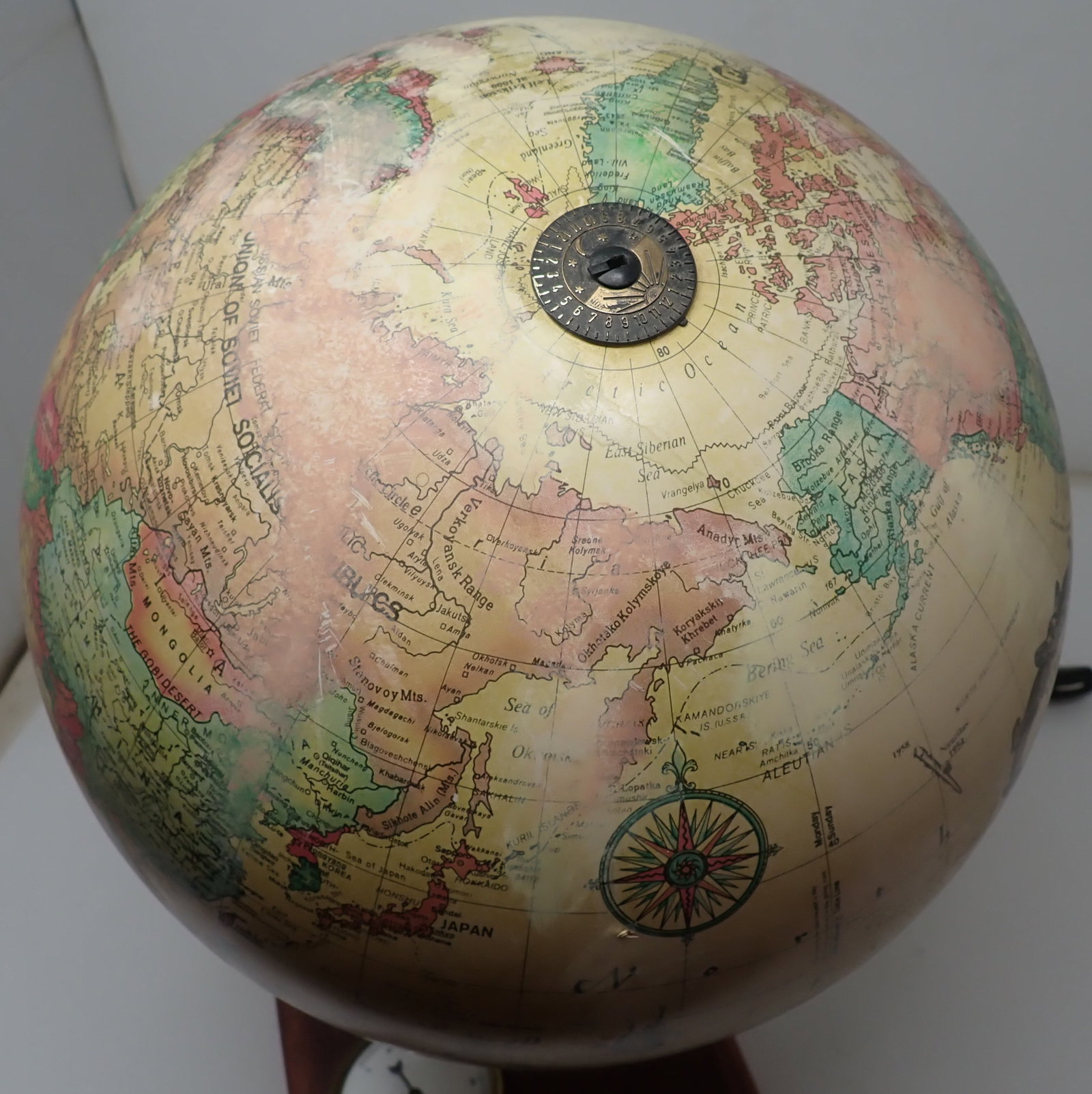 Globe Lamp & Barometer - 4