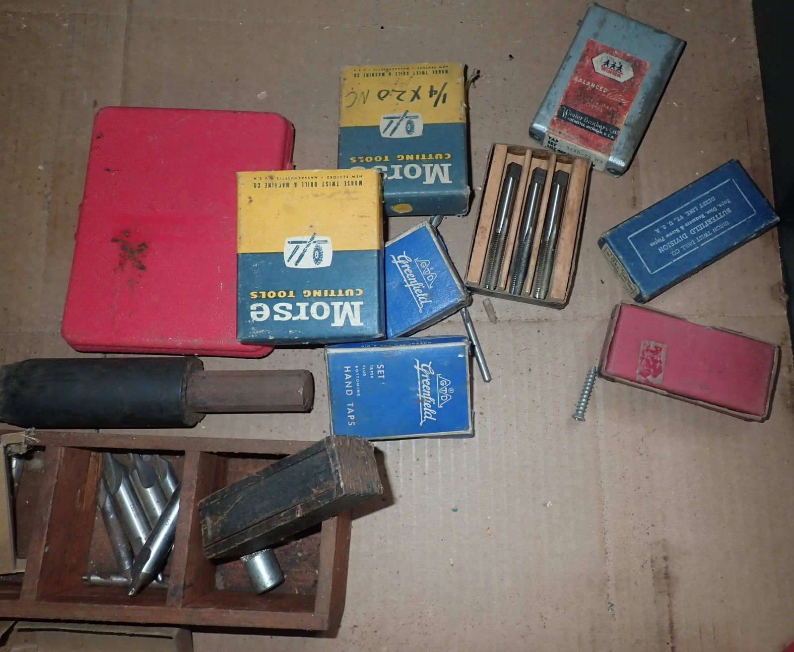 Drill Bits, Taps, End Mills, & Misc - 6