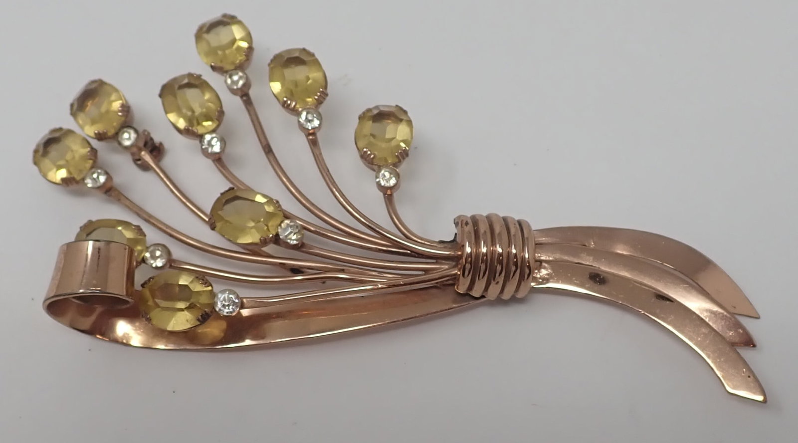 Coro Craft Sterling Silver Brooch: Apprx 4 1/4" long. Shipping available