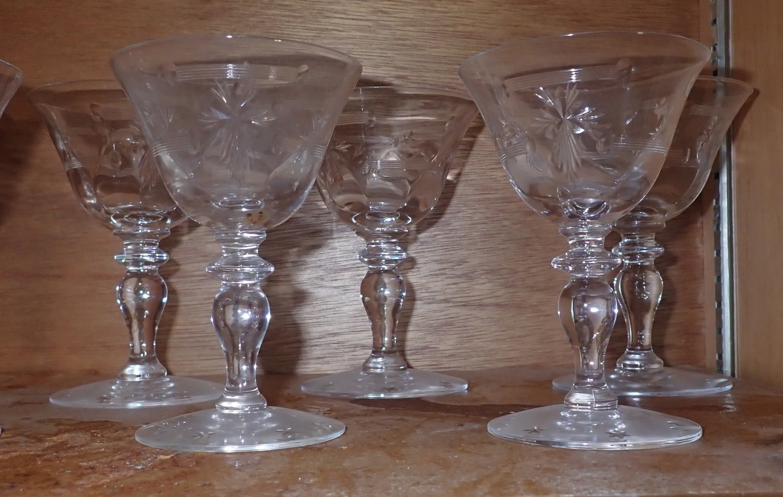 18pcs Hawkes ? Stemware - 4