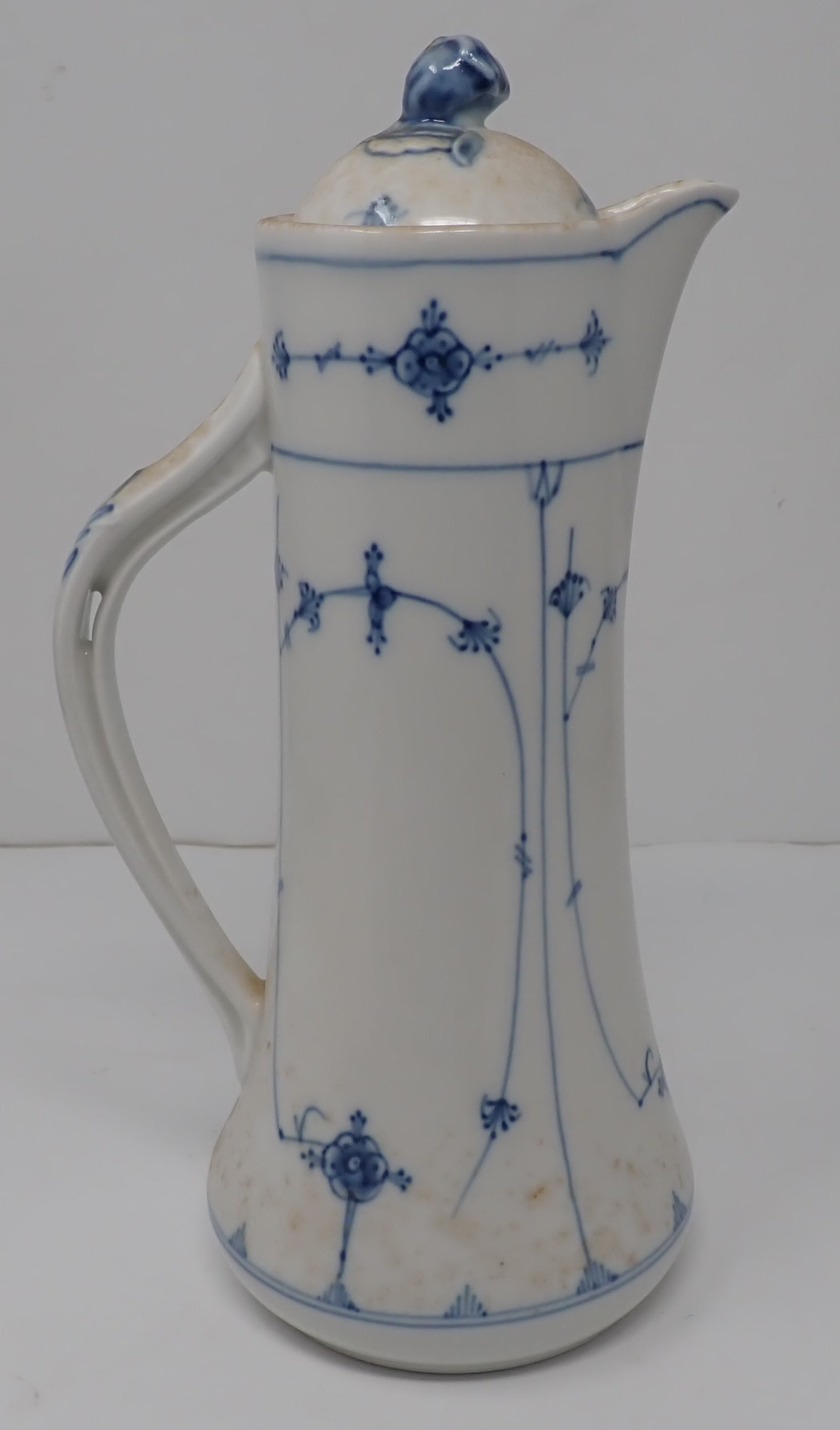 Porsgrund Porcelain Chocolate Pot: Apprx 10 3/4" tall. Shipping available