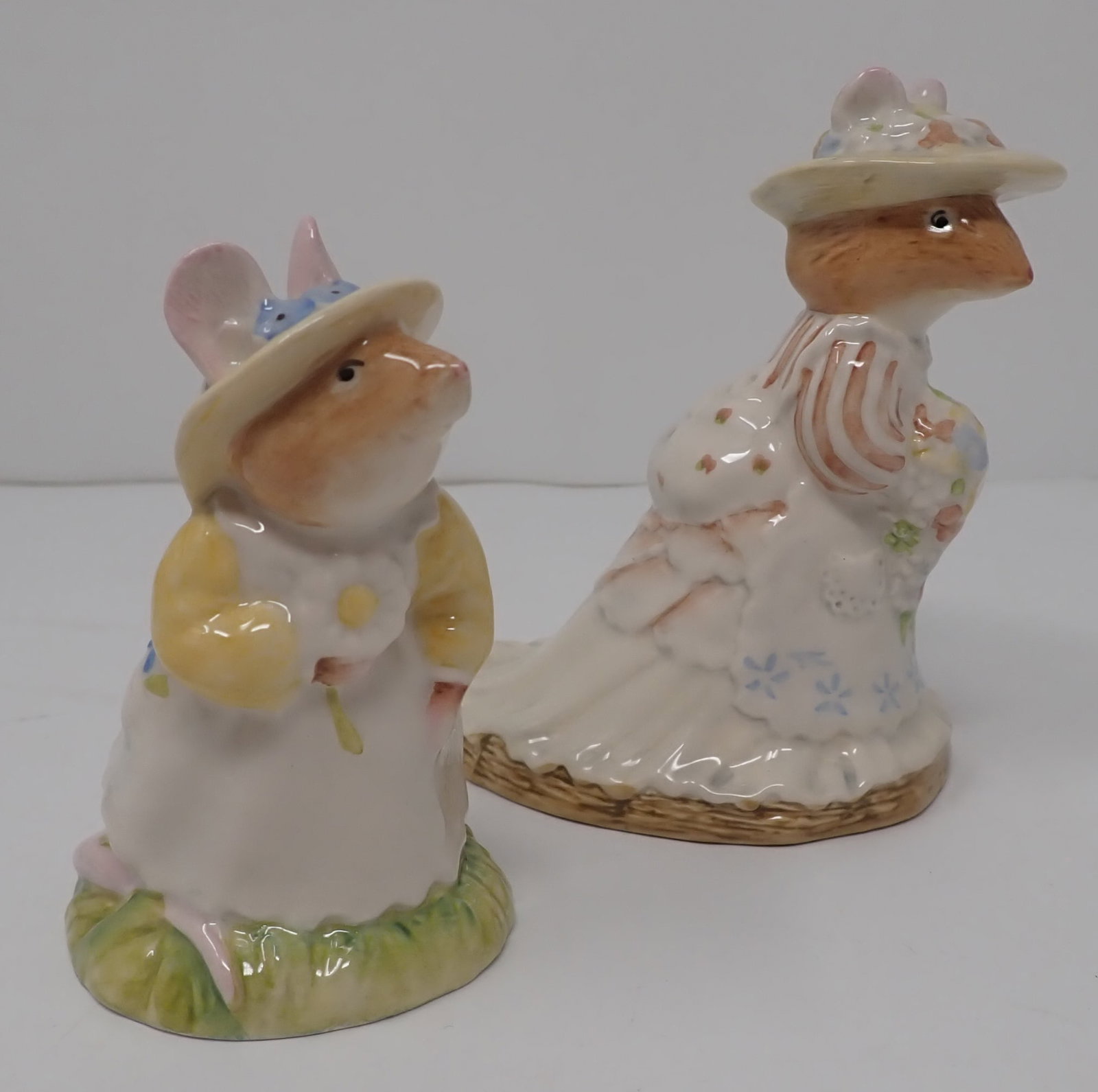 Royal Doulton Primrose Woodmouse Poppy Eyebright: Tallest is apprx 4" tall. Shipping available