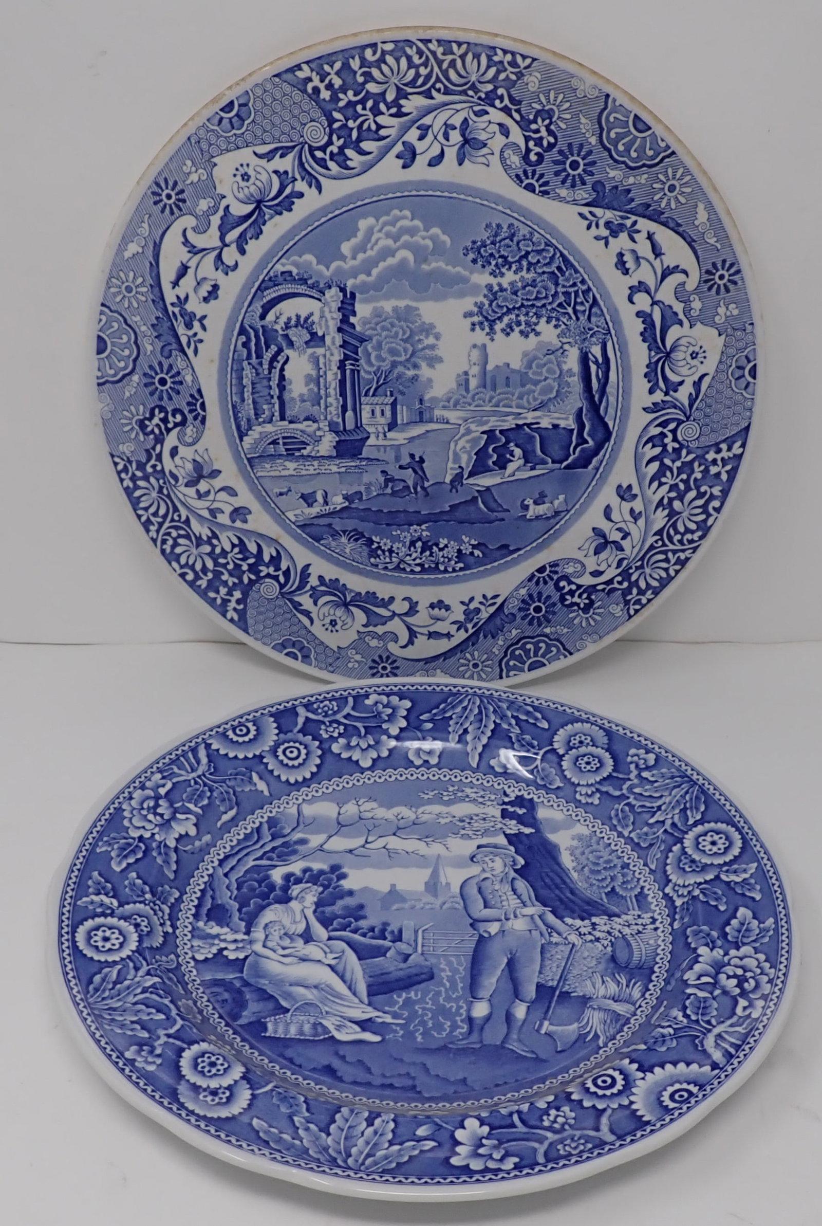 Spode Trivet & Blue Room Woodman Plate (1 of 4)