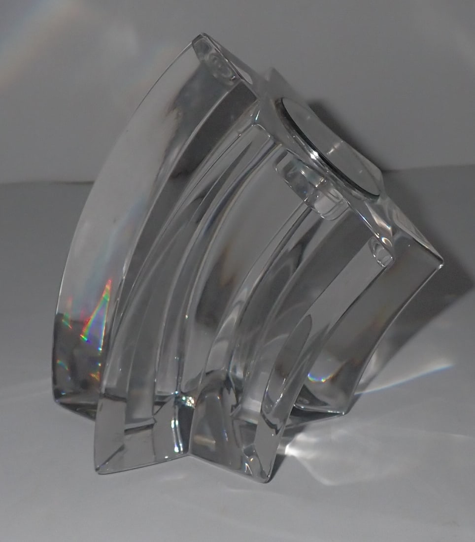 Orrefors Crystal Star Clock - 2