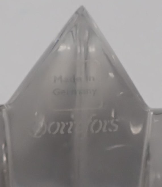 Orrefors Crystal Star Clock - 4