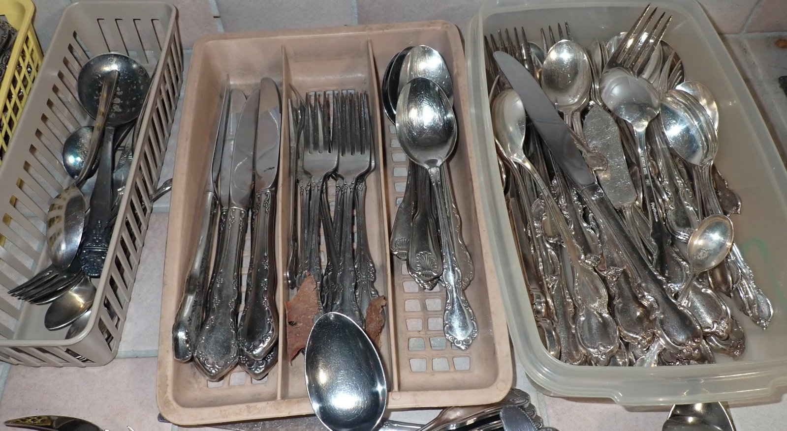 Silverplate & Stainless Flatware - 3