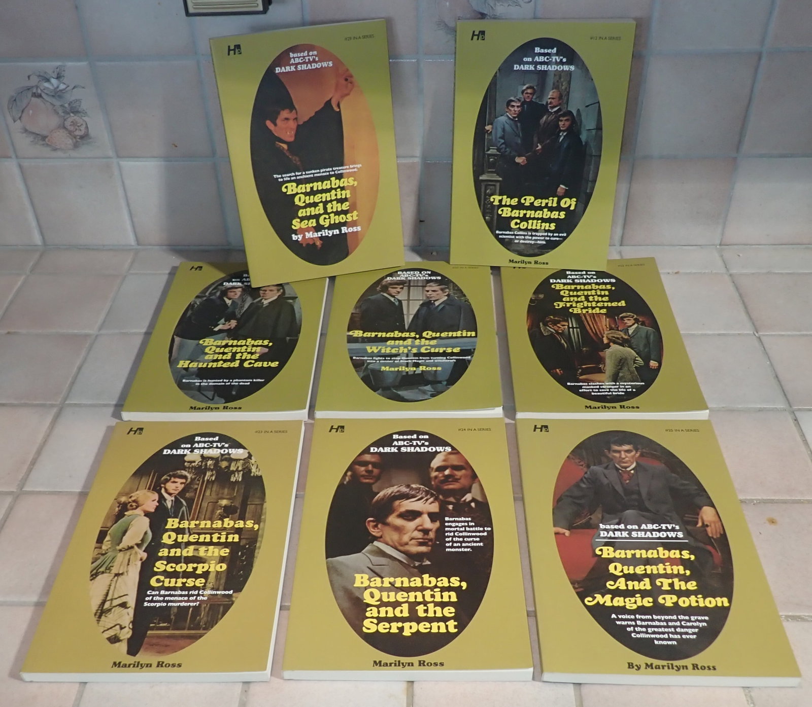 Marilyn Ross Dark Shadows Books: Shipping available