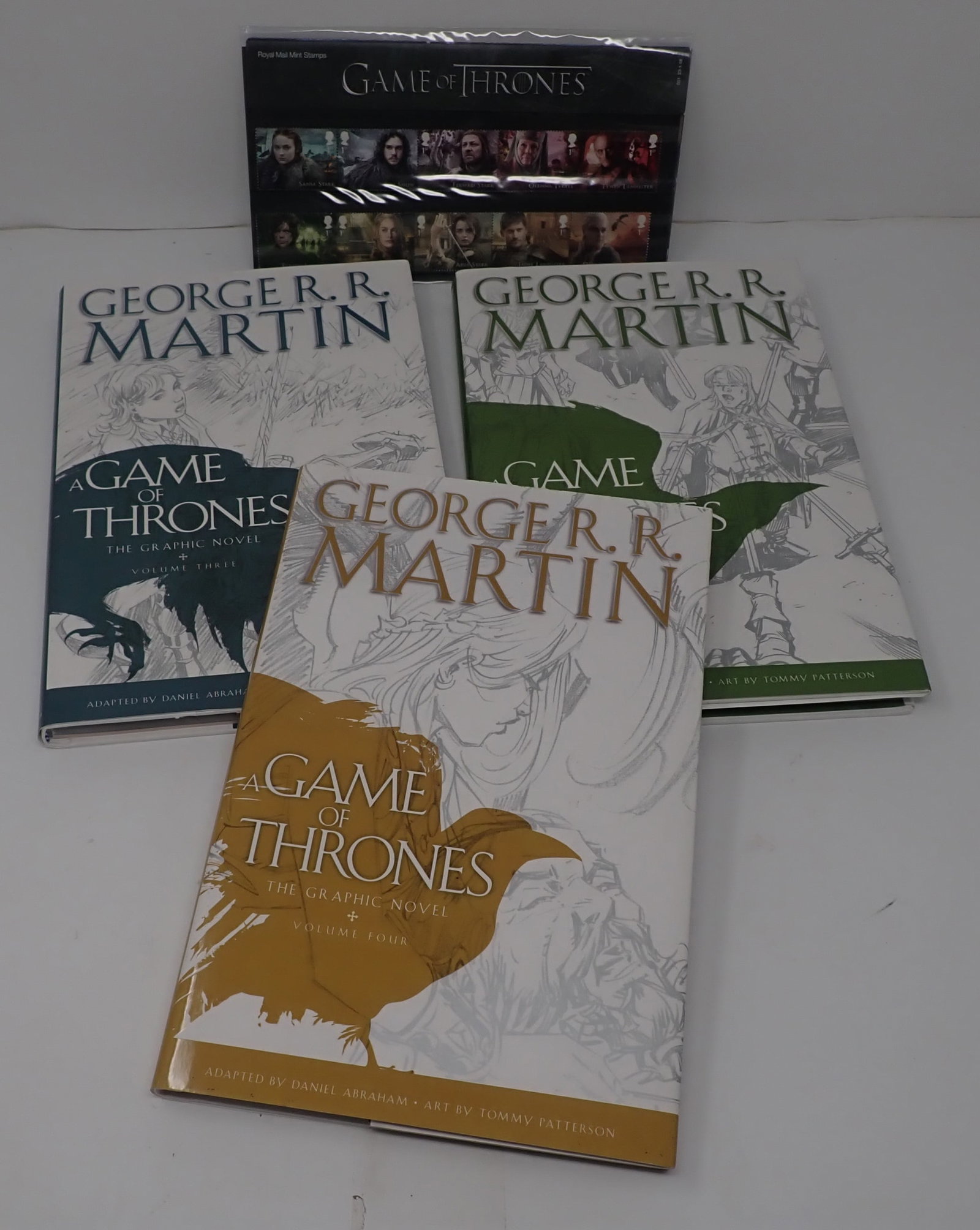 Game of Thrones Stamps & George Martin Books: Shipping available
