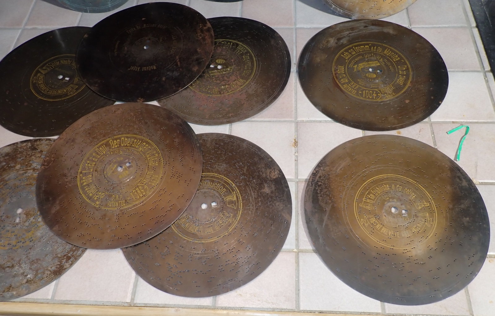 14 Music Box Discs - 2
