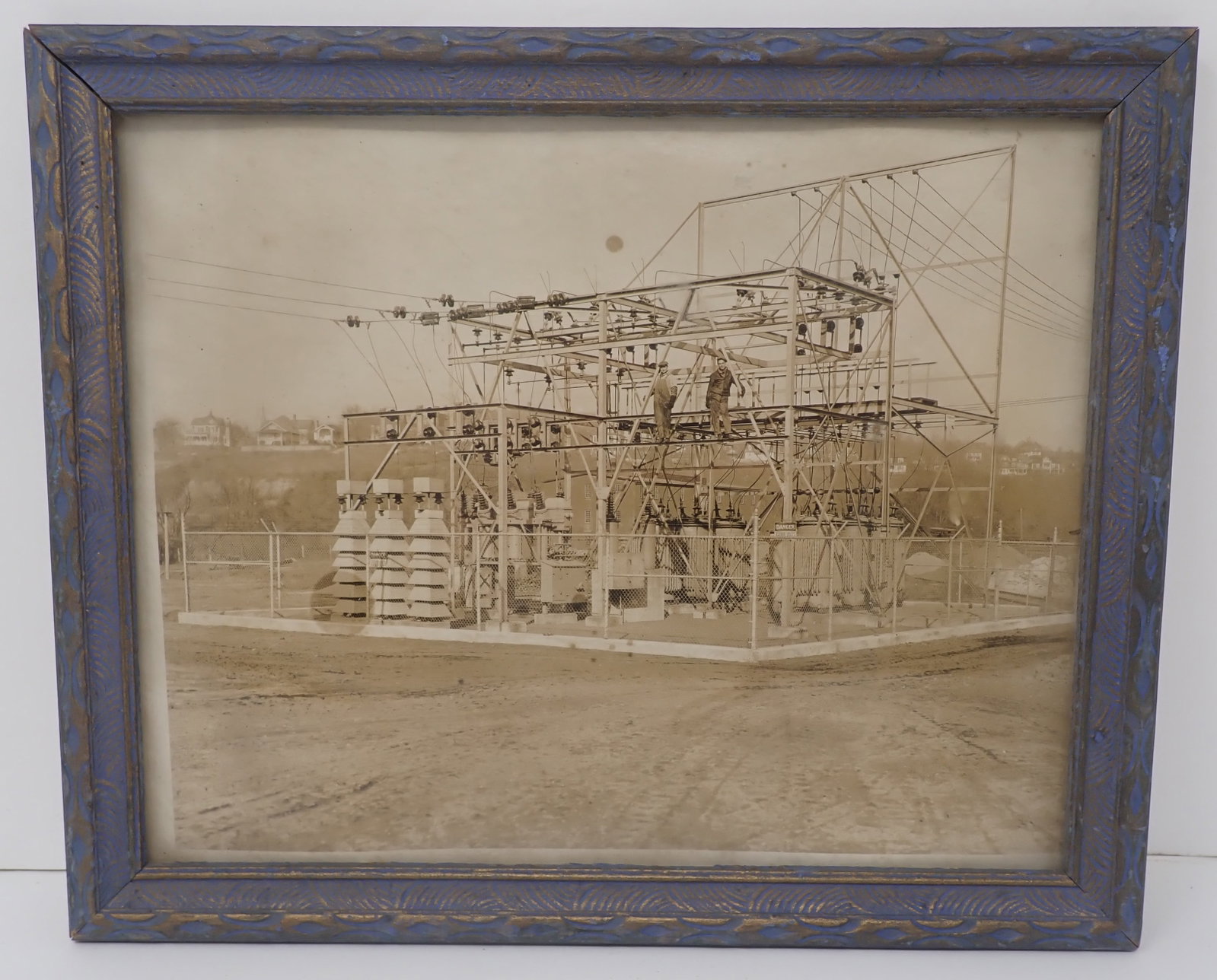 Electrical Power Substation Photograph: Approx 9" x 11". Shipping available