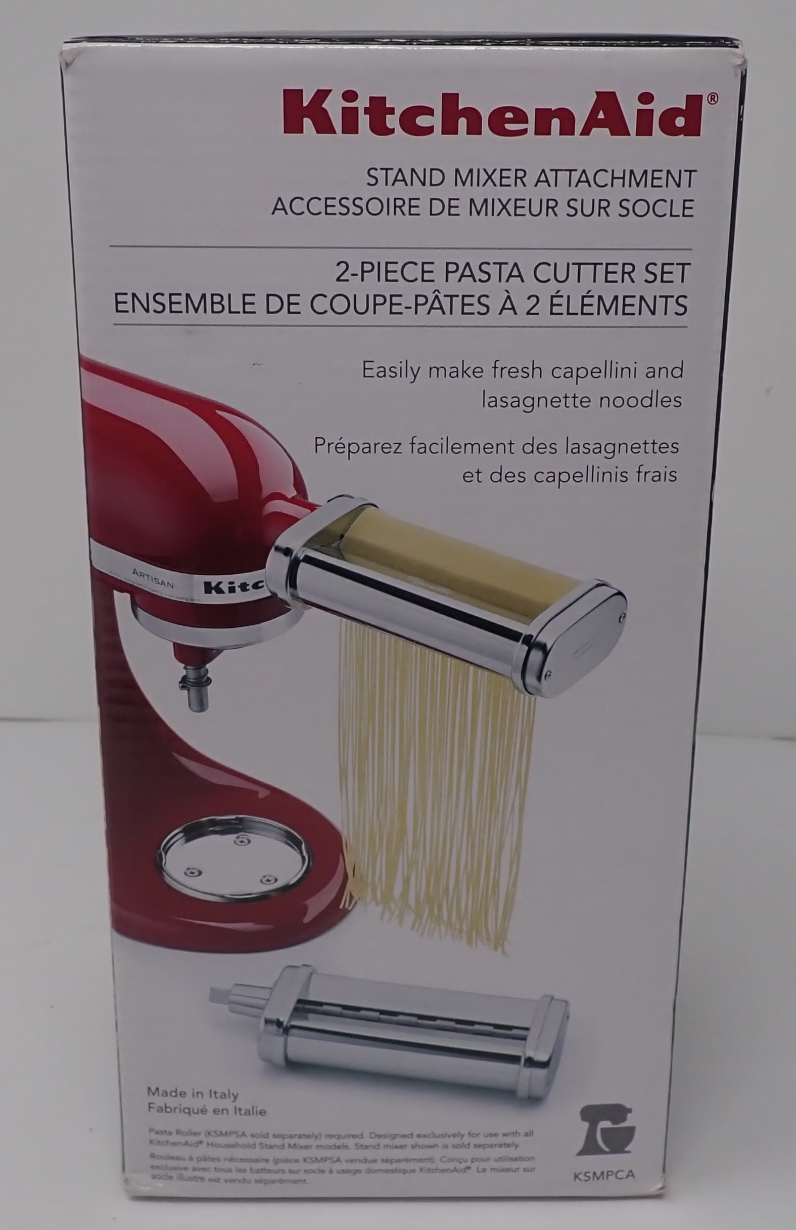 KitchenAid Mixer 2pc Pasta Cutter Set Attachment: Shipping available