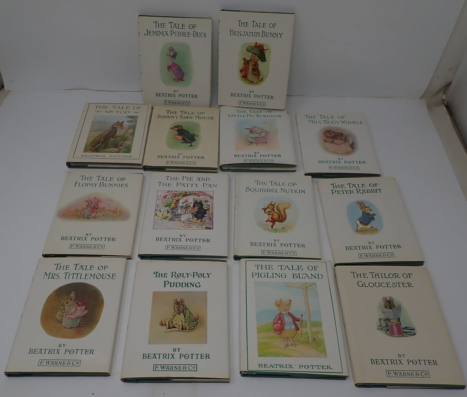 14 F. Warne Beatrix Potter Books: Shipping available