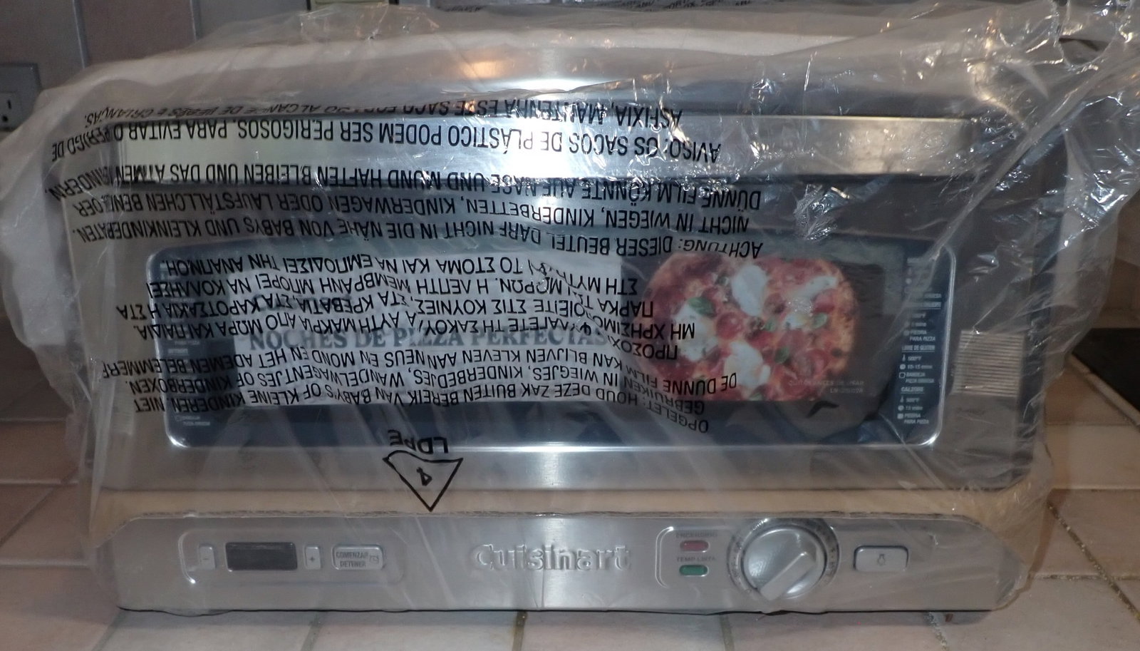 Cuisinart Model CPZ120BRFP Pizza Oven: NO in house shipping !