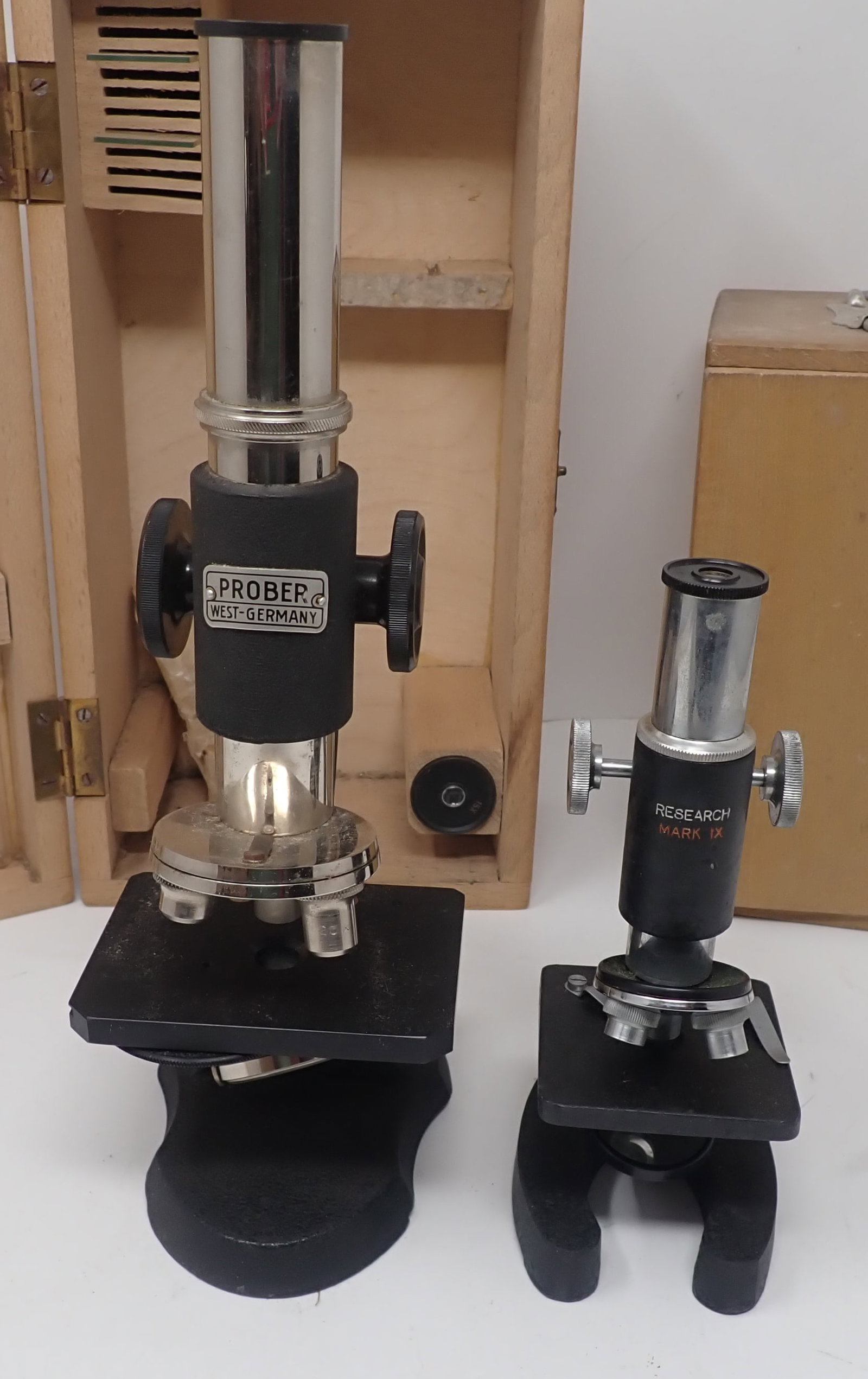 Prober & Research IX Microscopes - 2