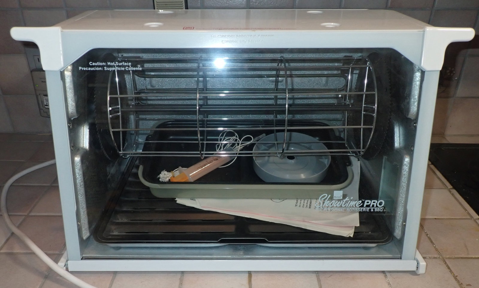 Showtime Pro Professional Rotisserie & BBQ: NO in house shipping !