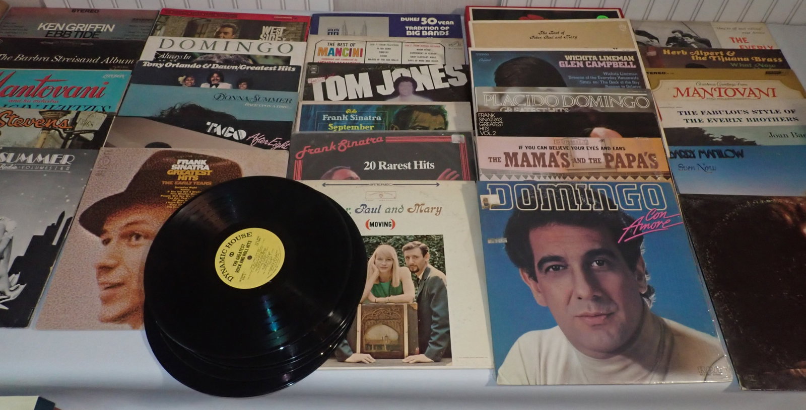 Lot of Misc Records: We do not guarantee correct record is in correct sleeve. Shipping available